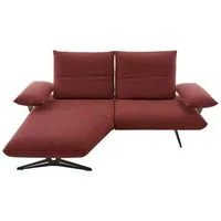 Koinor Ecksofa, Rot, Textil, 2-Sitzer, L-Form, 236x161 cm, Goldenes M, Dgm, Typenauswahl, Lederauswahl, Stoffauswahl, planbar, seitenverkehrt erhältlich, Hocker Rücken echt, individuell in den Filialen erhältlich, Wohnzimmer, Sofas & Couches, Wohnlandschaften, Ecksofas