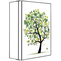 Banjado XXL Medizinschrank Abschliessbar 35x46x15cm Arzneischrank Anthrazit Aus Metall