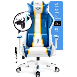 Diablo Chairs X-One 2.0 Gaming-Stuhl Aqua Blue PC