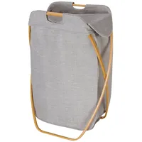 Möve Wäschekorb (1 St), mit innovativen Bambusrahmen