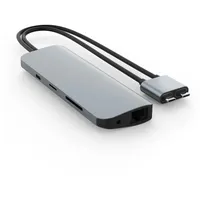 Hyper VIPER 10-in-2 USB-C Hub Grau