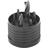 FORUM Schaftfräser 6527L VHM TiAlN Set 6-16 mm 6-teilig