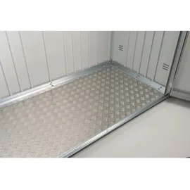 Biohort Bodenplatte für Gerätehaus Europa 1, Geräteschrank 150, WoodStock 230 0,5 m2 Silber