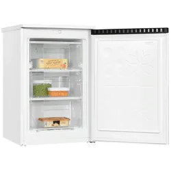 Exquisit Gefrierschrank GS81-051C weiss | Kleiner Gefrierschrank 85 L Volumen | Türanschlag wechselbar | Tiefkühlschrank klein