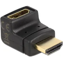 DeLock HDMI Adapter 1x HDMI-Stecker 1x HDMI-Buchse 2,79 cm Schwarz