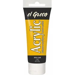 KREUL el Greco Acrylic Gold 75 ml Tube