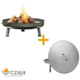Czaja Feuerschale Feuerschale mit Deckel 80 cm Bonn