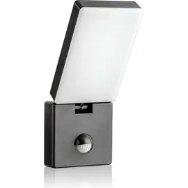 sebson LED Aussenleuchte Bewegungsmelder - 2er Set - Wandleuchte anthrazit 15W 900lm kaltweiß 5800K schwenkbar IP65, Außenwandleuchte Sensor 9m / 140°