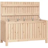 vidaXL Gartentruhe 115 x 49 x 60 cm Braun