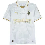 Puma Borussia Mönchengladbach Trikot 2025/26 Weiß Herren Gr. S