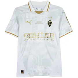 Puma Borussia Mönchengladbach Trikot 2025/26 Weiß Herren Gr. S