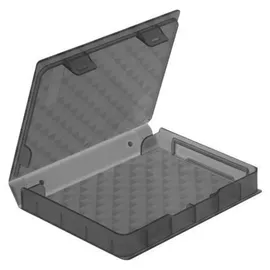 DeLock Schutzbox für 2.5'' HDD / SSD grau