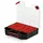 Kistenberg Sortimentskasten SET Werkzeugkoffer 5-tlg. rot|schwarz 415 x 290 x 295 mm
