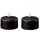 Deluxe Homeart Teelichter 4,1 cm 2 St. schwarz