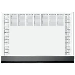 SIGEL Schreibtischunterlage Office weiß 40 Blatt