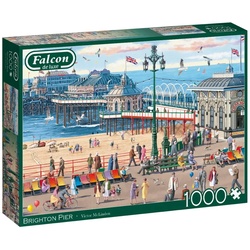 Jumbo Spiele Puzzle Victor McLindon Brighton Pier Puzzle, 1000 Puzzleteile bunt