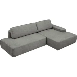Home Affaire Eckcouch Cord 2-Sitzer Grau