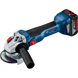 Bosch GWS 18V-10 Professional ohne Akku + L-Boxx 06019J4001