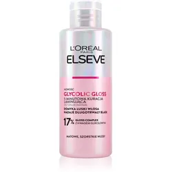 L’Oréal Paris Elseve Glycolic Gloss Maske für die Haare für sanfteres Haar und die Regenerierung von beschädigtem Haar 200 ml