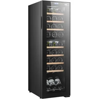 Melchioni 118700239 Vermentico 27C Dual Weinkühler, 74 l, doppelter Temperaturbereich, Touch-Display