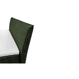 Ruf Boxspringbett Aurelia ¦ grün ¦ Maße (cm): B: 210 H: 114