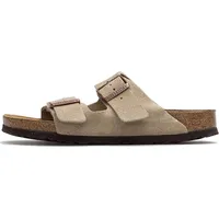 Birkenstock Arizona Weichbettung Veloursleder taupe 43