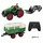 LeanToys RC-Landmaschine Traktor mit Anhänger CH RTR