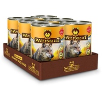 Wolfsblut 395g Hundenassfutter 6 x 395 Gramm Jack Rabbit Kaninchen mit Süßkartoffeln
