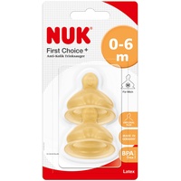 NUK First Choice Plus Trinksauger Latex Gr.1 M