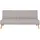 [en.casa] Schlafsofa Pukkila 180x86x81 cm Textil Hellgrau