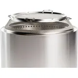 Solo Stove Funkenschutz für Bonfire Edelstahl inkl. 2 Heber Silber