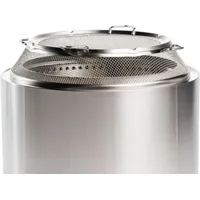 Solo Stove Funkenschutz für Bonfire Edelstahl inkl. 2 Heber Silber