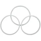 ELO Dichtungsring Praktika Plus-XS Ø18cm für Schnellkochtopf, Silikon, grau, 18 cm