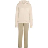 adidas Essentials Linear Trainingsanzug Beige L