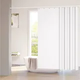 Woltu Duschvorhang 180 x 200 cm weiß