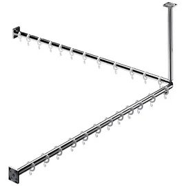EMCO Duschvorhangstange 120 cm chrom