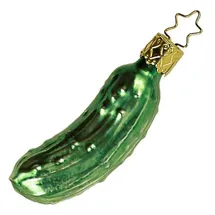 INGE-GLAS Christbaumschmuck Gurke 7.5 cm (1-tlg)