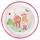 HABA Princess & Horse Essteller Rund Melamin Mehrfarbig