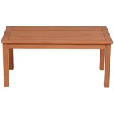 deluke Gartentisch 90 x 44 x 40,7 cm Braun