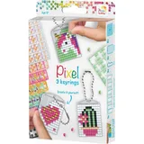 Pracht Creatives Hobby GmbH Pixel Medaillon Set Mädchen Bastelset