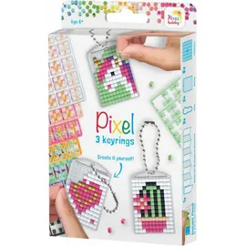 Pracht Creatives Hobby GmbH Pixel Medaillon Set Mädchen Bastelset