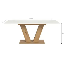 xonox.home Moritz 150 x 76 cm weiß