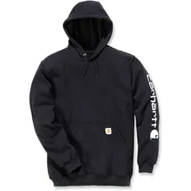 CARHARTT Logo Kapuzenpullover - Black - XL