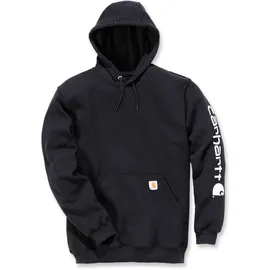 CARHARTT Logo Kapuzenpullover - Black - XL