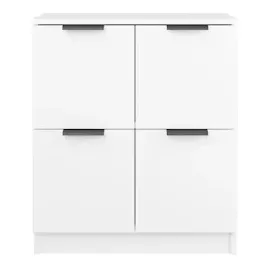 vidaXL Sideboard Weiß 60x30x70 cm Holzwerkstoff
