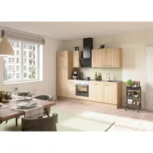 OPTIFIT Küchenleerblock OPTIkoncept Erik290 Typ 4 (Breite: 270 cm, Nachbildung Wildeiche, ohne Elektrogeräte)