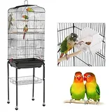 Vogelkäfig Vogelvoliere Vogelbauer Vogelhaus Tragbarer Kanarienvögelkäfig (46 * 35.5 * 158.5cm)