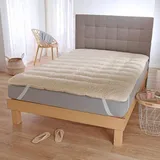 Traumschlaf Premium Lammflor Topper Unterbett 180x200 cm