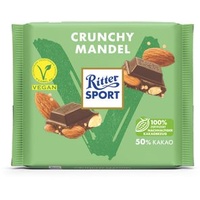Ritter-Sport Tafelschokolade Mandel Quinoa, vegan, 100g