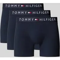 Boxershorts aus Baumwoll-Mix im 3er-Pack, Marine, L